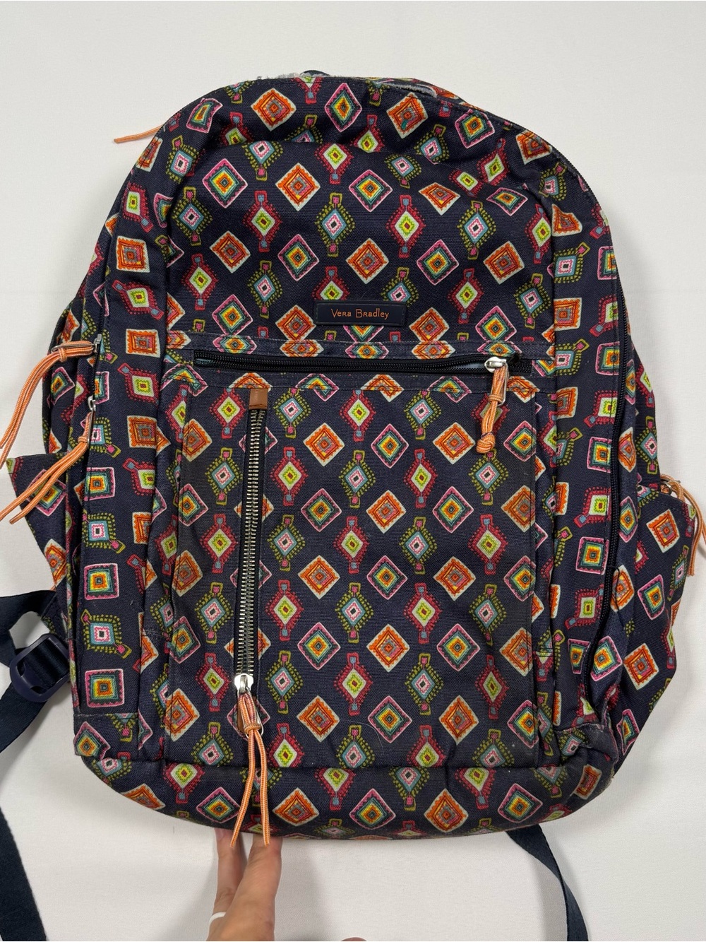 Vera Bradley Lighten Up Grand Backpack in Mini Medallions Print